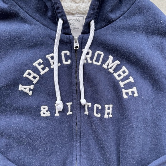 Wool lined Abercrombie & Fitch Vintage Hoodie - Picture 2 of 4